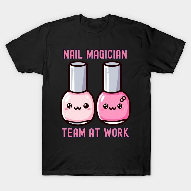 Nail Artist Team T-Shirt by Japanese Fever